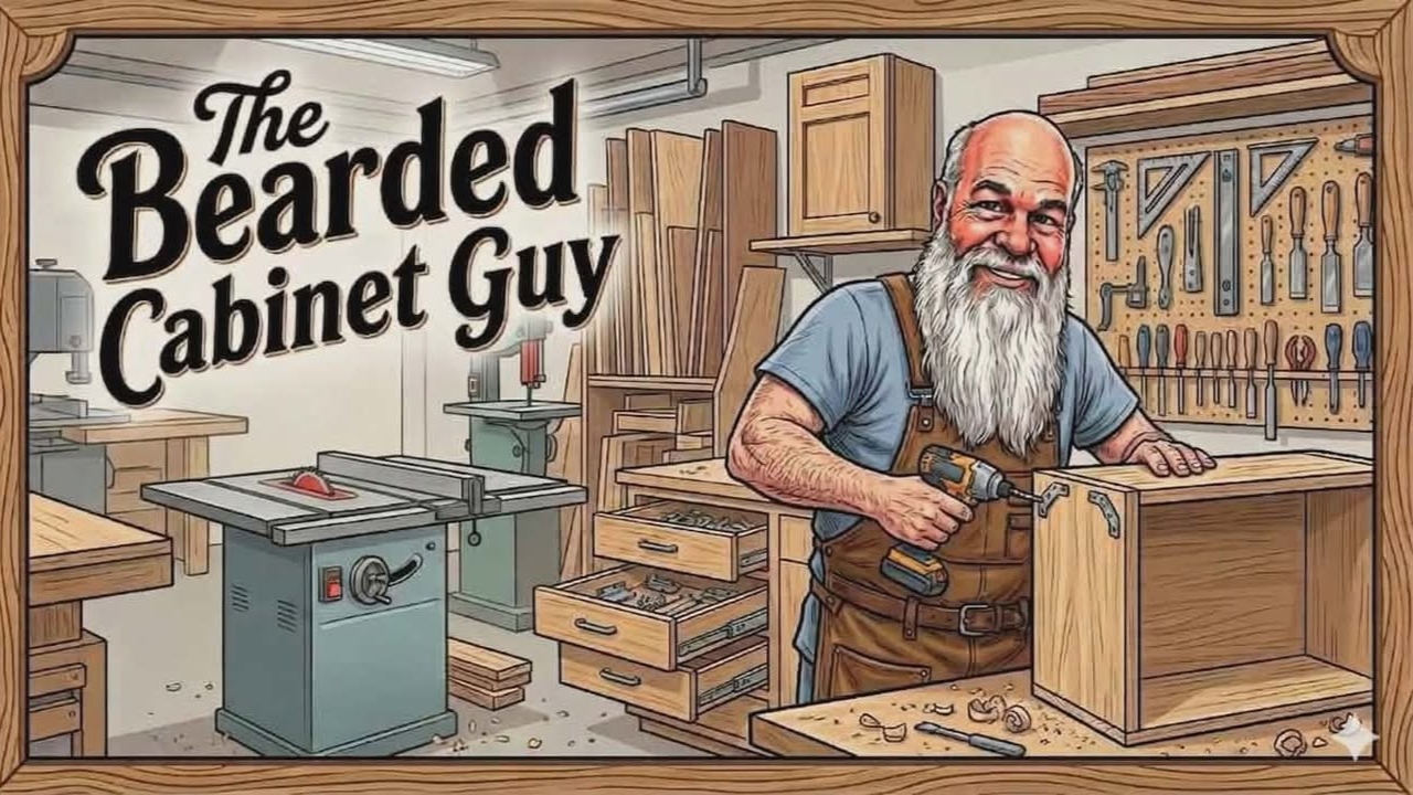 The Bearded Cabinet Guy – He Builds, You Install