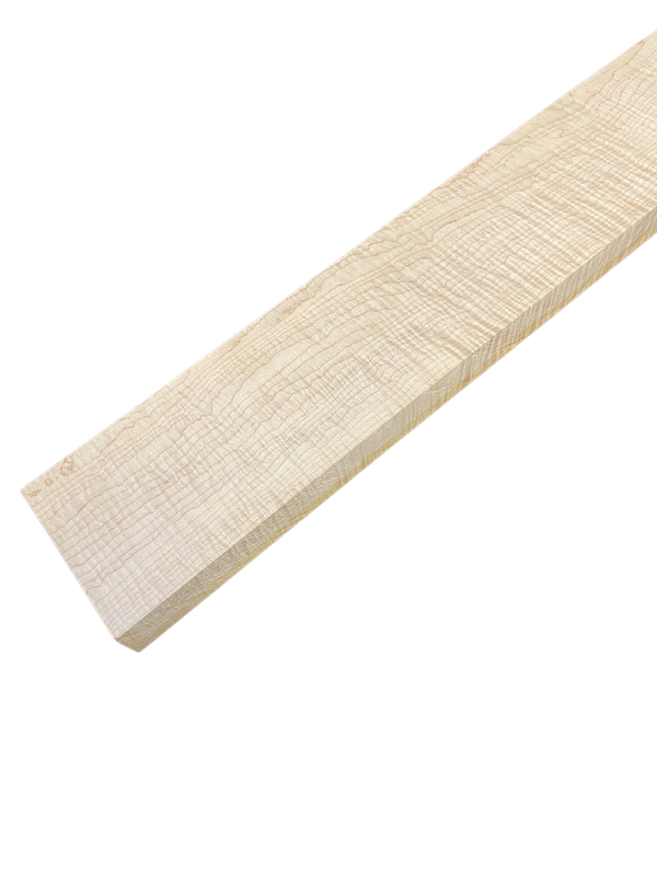 Master Grade Hard Curly Maple Neck Blank